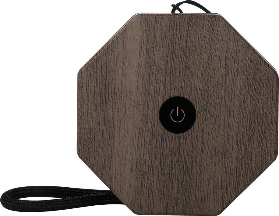Bílá/šedá přenosná světelná dekorace na USB ø 8 cm Twist – Gingko Gingko