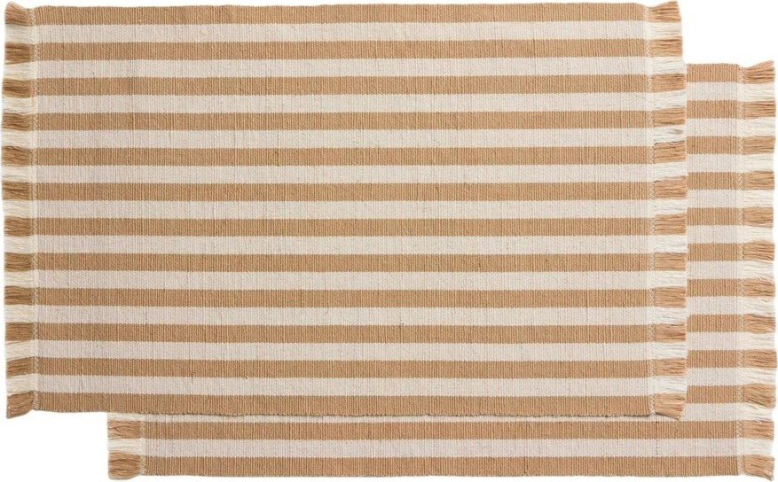 Látková/z juty prostírání v sadě 2 ks 35x50 cm Daltan – Kave Home Kave Home