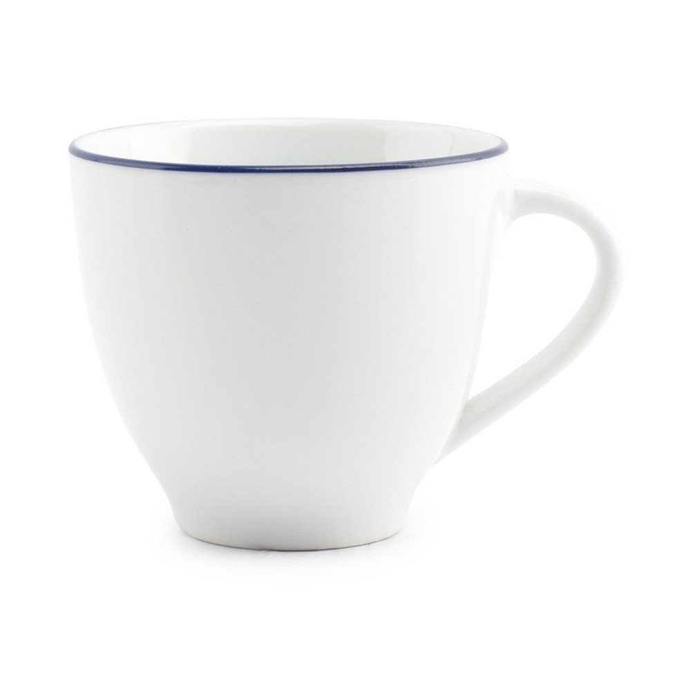 Bílý porcelánový šálek na cappuccino 200 ml Basic White – BonBistro BonBistro