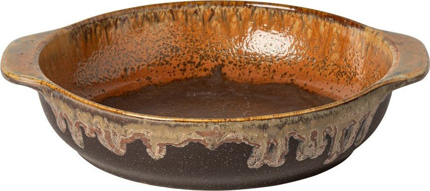 Hnědý hluboký talíř z kameniny Poterie – Casafina Casafina