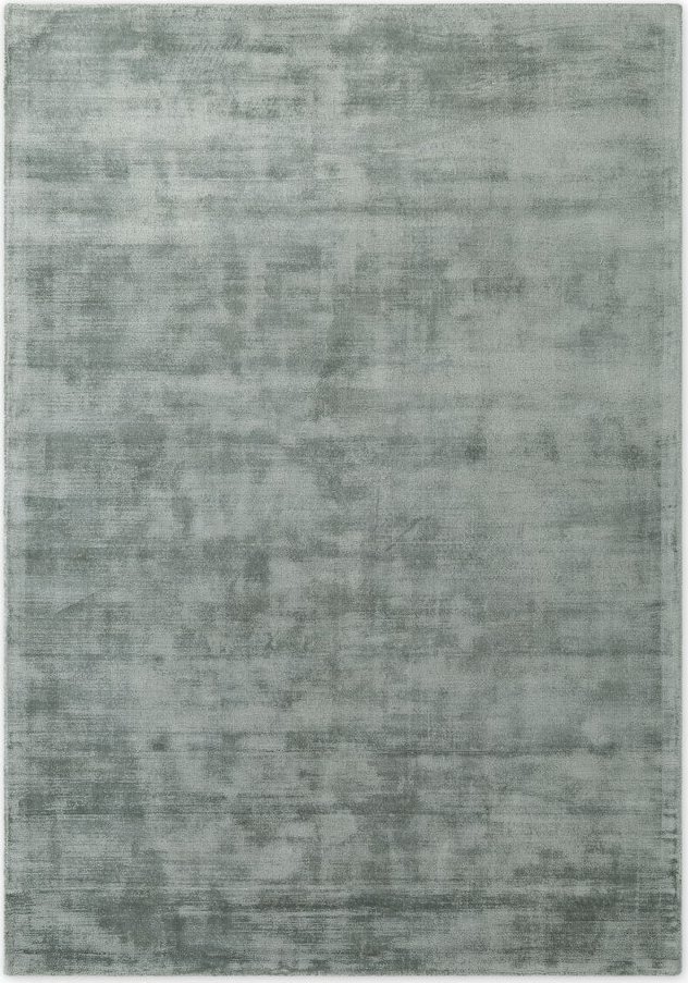 Světle modrý ručně tkaný koberec z viskózy 80x150 cm Noemi – Vikosa Vikosa