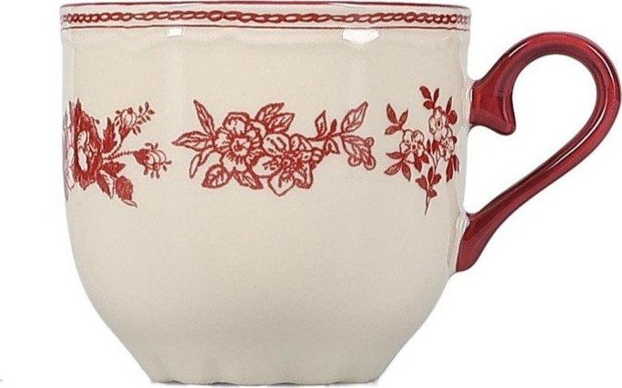 Vínový/slonovinový porcelánový šálek 215 ml Cyril – S|P Collection S|P Collection