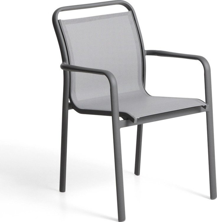 Tmavě šedá zahradní židle Luri – Kave Home Kave Home