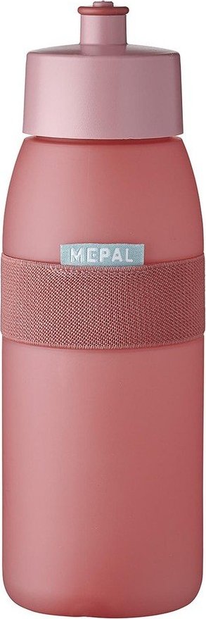 Světle červená plastová lahev 500 ml Ellipse – Mepal Mepal