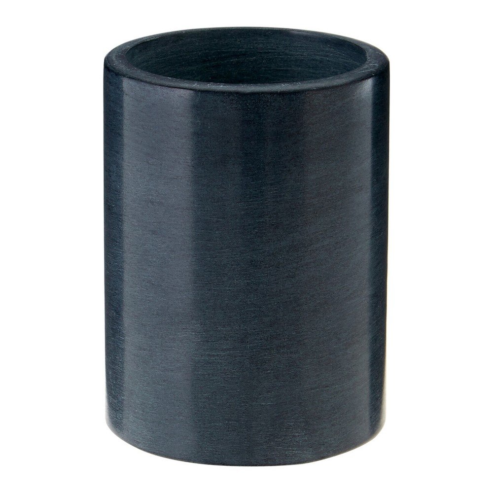 Tmavě šedý kamenný kelímek na zubní kartáčky Kamal – Premier Housewares Premier Housewares