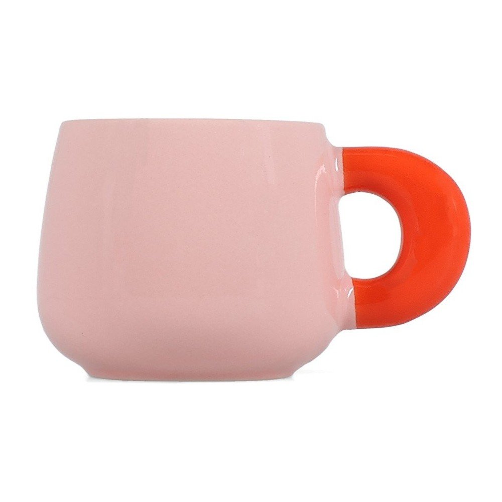 Růžový hrnek z kostního porcelánu 470 ml Coco – ONA ONA