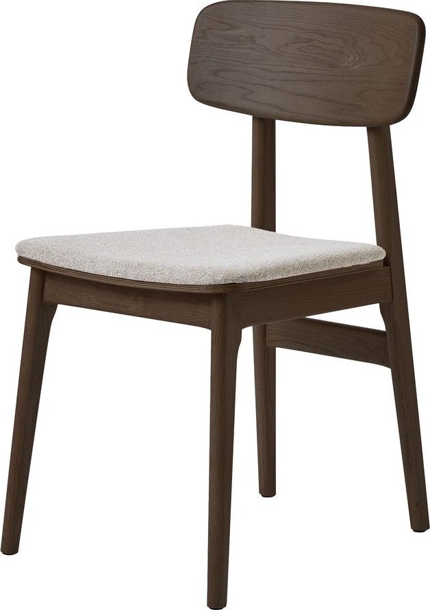 Hnědá čalouněná jídelní židle Livo – Unique Furniture Unique Furniture