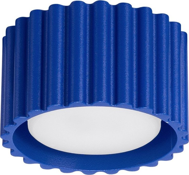 Modré kovové bodové svítidlo ø 10 cm Zora – Sollux Sollux