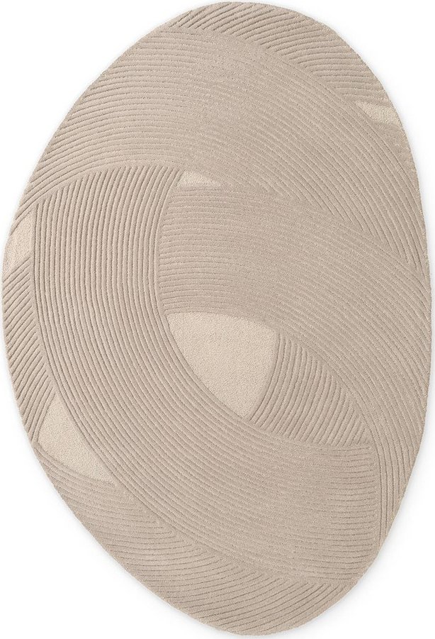 Béžový vlněný koberec 160x230 cm Kensington Victoria – Ted Baker Ted Baker