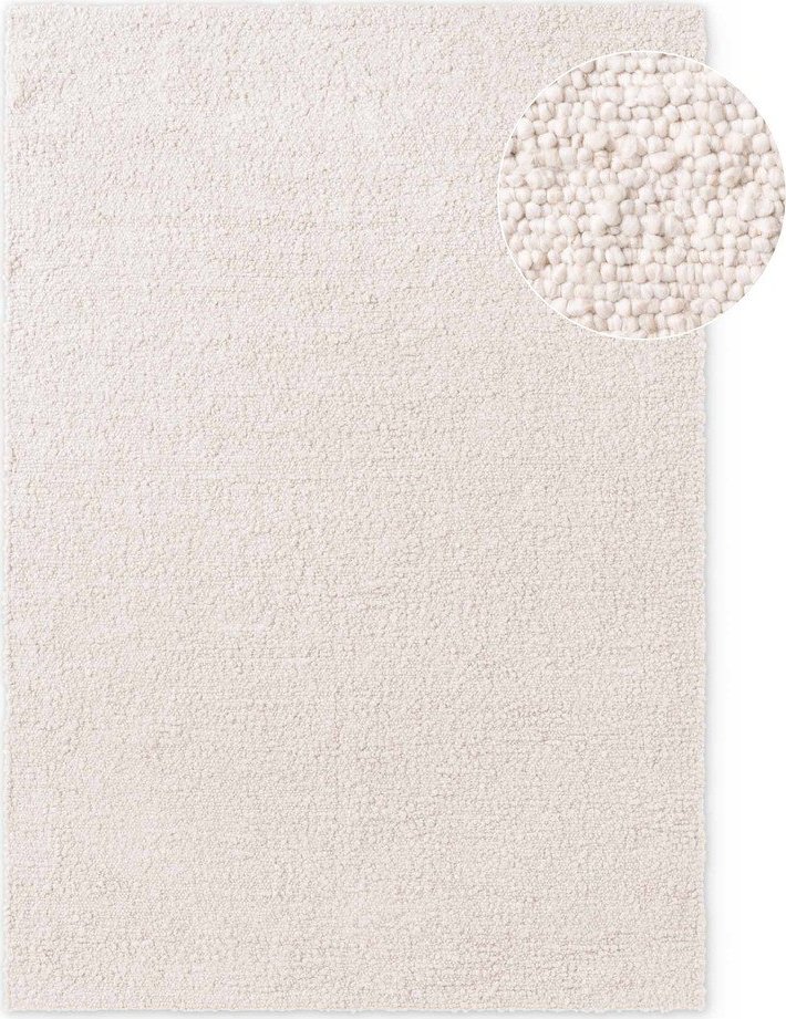 Slonovinový ručně tkaný koberec z materiálu bouclé 200x290 cm Notting Hill Portobello – Ted Baker Ted Baker