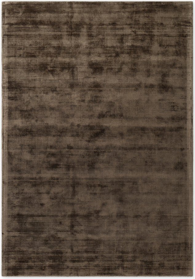 Hnědý ručně tkaný koberec z viskózy 120x180 cm Noemi – Vikosa Vikosa