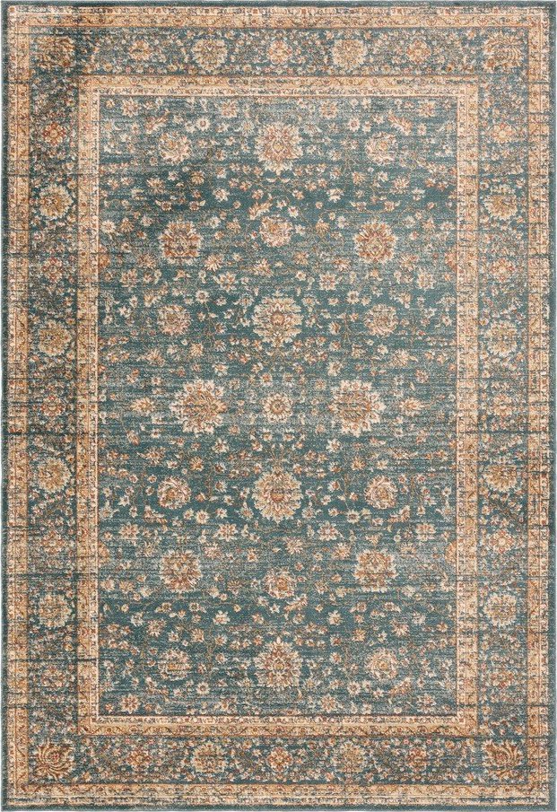 Koberec v petrolejové barvě 240x340 cm Raja – Asiatic Carpets Asiatic Carpets