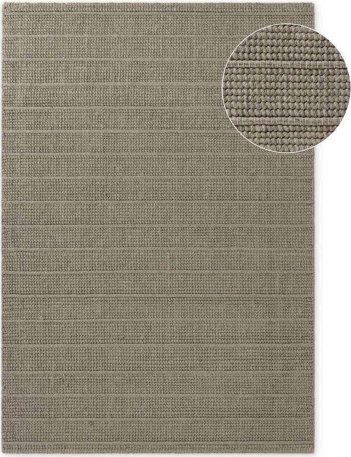 Šedý ručně tkaný vlněný koberec 200x300 cm Camden Parker – Ted Baker Ted Baker