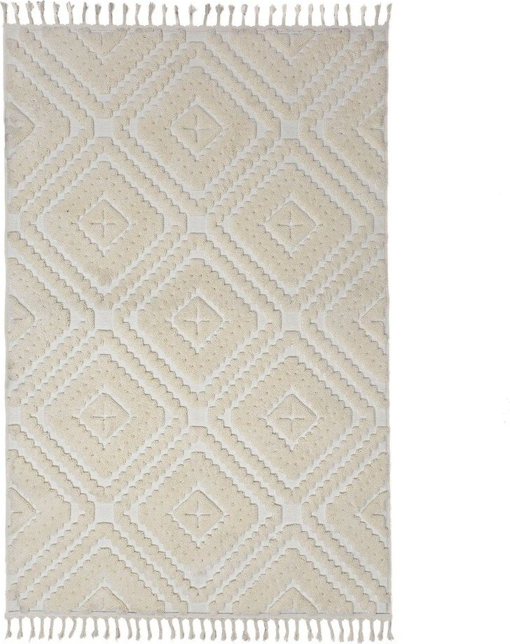 Krémový koberec 133x190 cm Diomara – Flair Rugs Flair Rugs