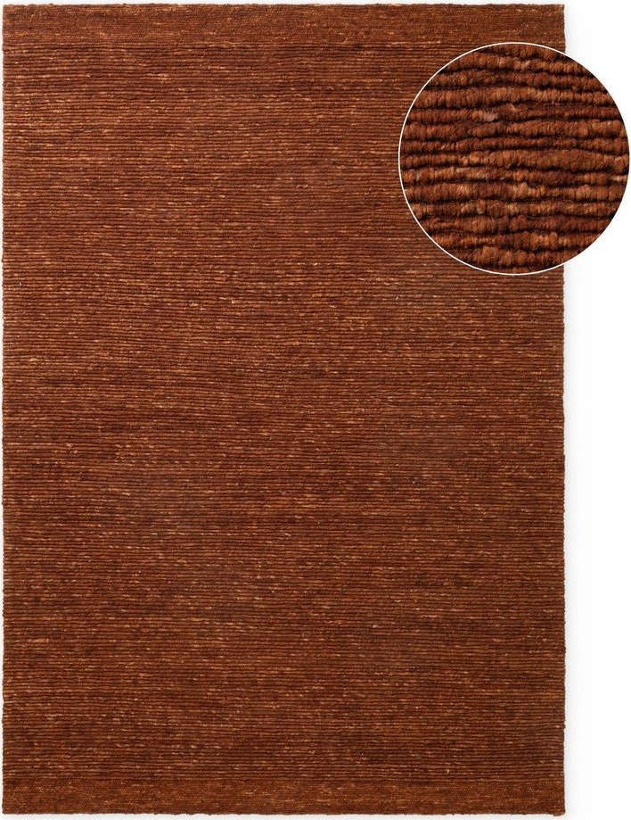 Hnědý ručně tkaný vlněný koberec 120x170 cm Bexley Woolwich – Ted Baker Ted Baker