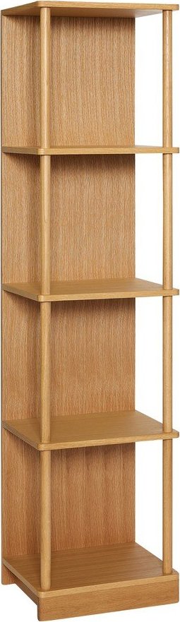 Regál v dekoru dubu v přírodní barvě 45x180x37 cm Noblesse – Hübsch Hübsch