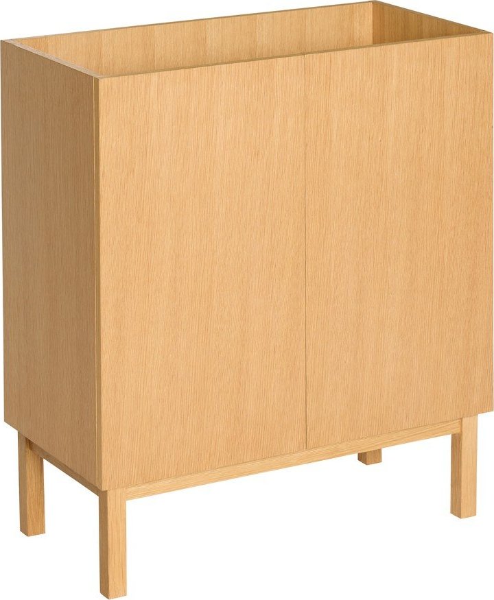 Skříňka v dekoru dubu v přírodní barvě 80x90x40 cm Ark – Hübsch Hübsch