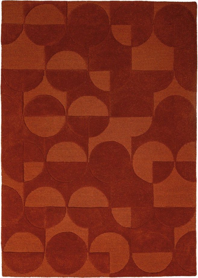 Ručně tkaný vlněný koberec v terakotové barvě 160x230 cm Gigi – Flair Rugs Flair Rugs