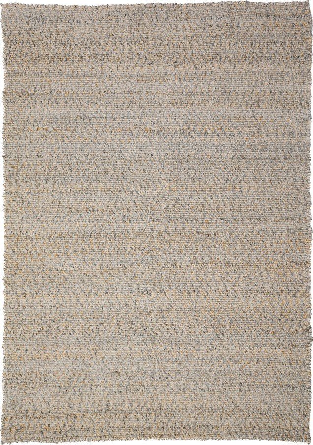 Žlutý/světle šedý ručně tkaný koberec 200x290 cm Finley – Flair Rugs Flair Rugs