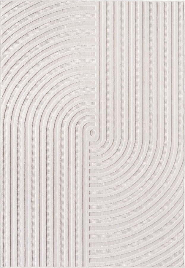 Krémový vnitřní a venkovní koberec 120x170 cm Doha 1658 Cream – Ayyildiz Carpets Ayyildiz Carpets