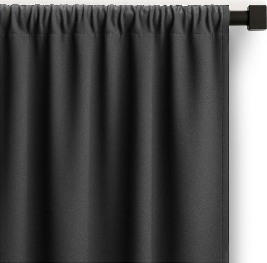 Antracitový dimout závěs 140x270 cm Carli – Restilo Restilo
