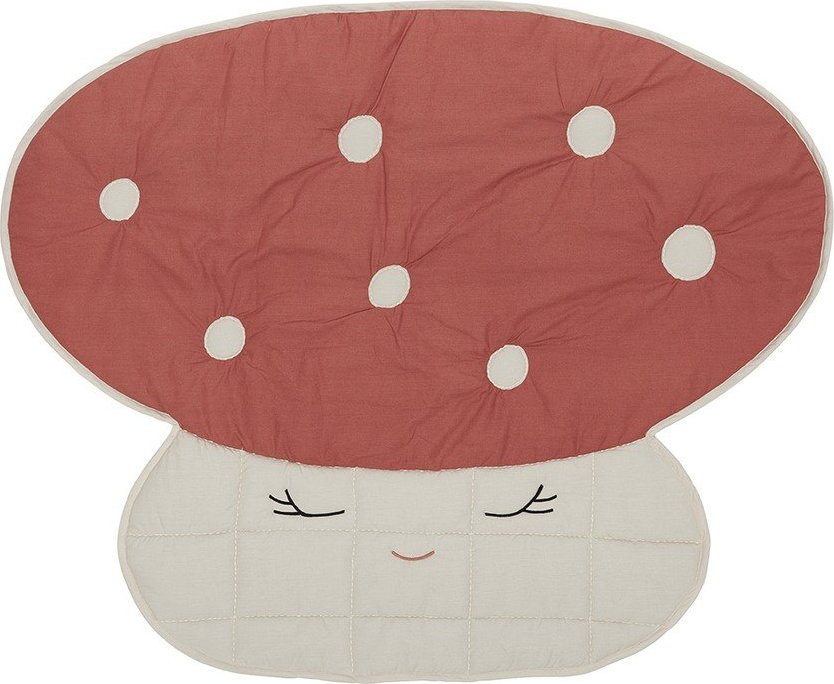 Červená dětská hrací podložka 120x98 cm Mushroom – OYOY Mini OYOY MINI