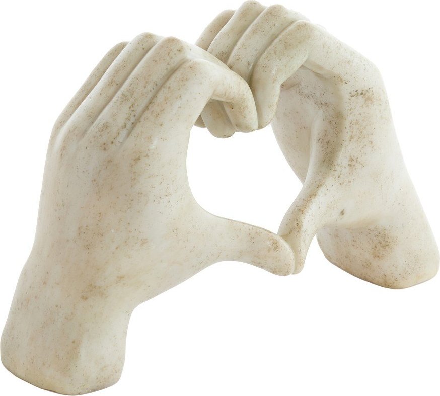 Soška z polyresinu (výška 15 cm) Hands – Light & Living Light & Living