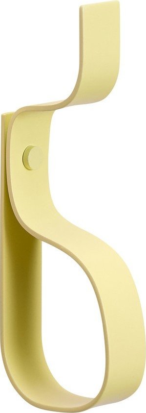 Žlutý nástěnný kovový háček Nami – Hübsch Hübsch
