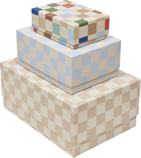 Kartonové dětské úložné boxy v sadě 3 ks 31x22x14 cm Mana – OYOY Mini OYOY MINI