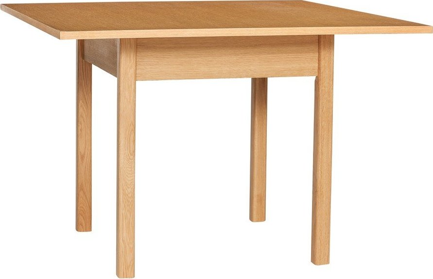 Jídelní stůl v dekoru dubu 110x110 cm Geo – Hübsch Hübsch