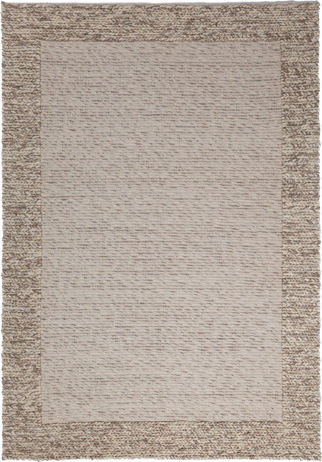 Ručně tkaný koberec s příměsí vlny v přírodní barvě 160x230 cm Rue – Flair Rugs Flair Rugs