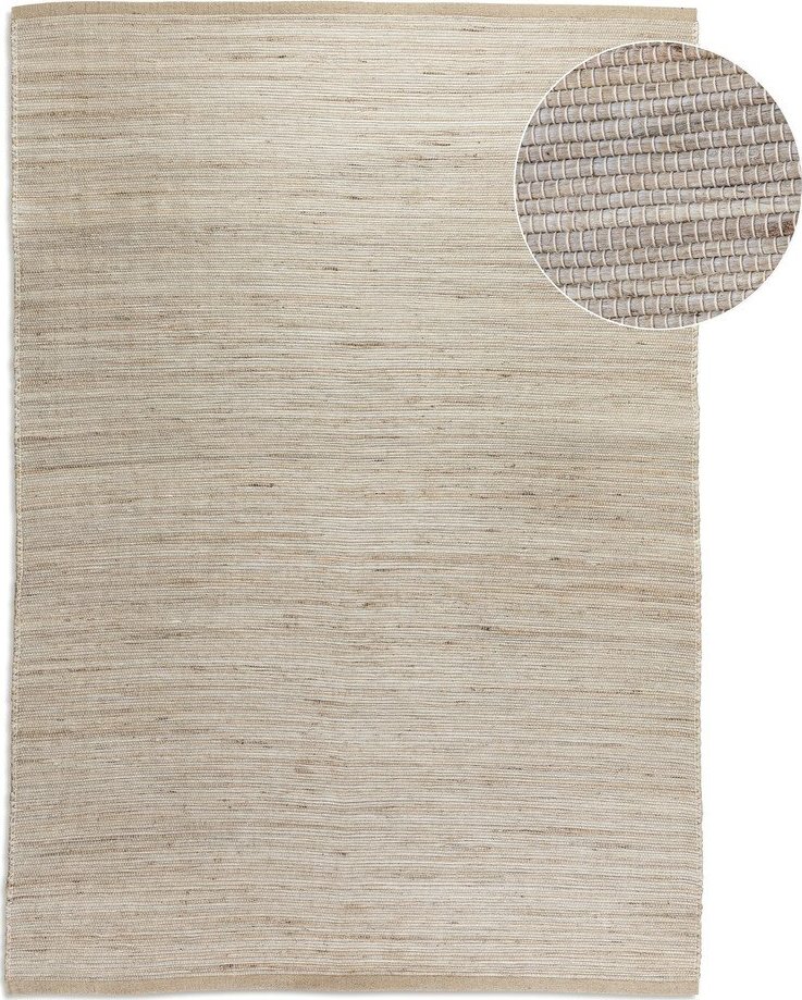 Oboustranný/ručně tkaný koberec s příměsí juty ve světle přírodní barvě 60x90 cm Handloom – Hanse Home Hanse Home