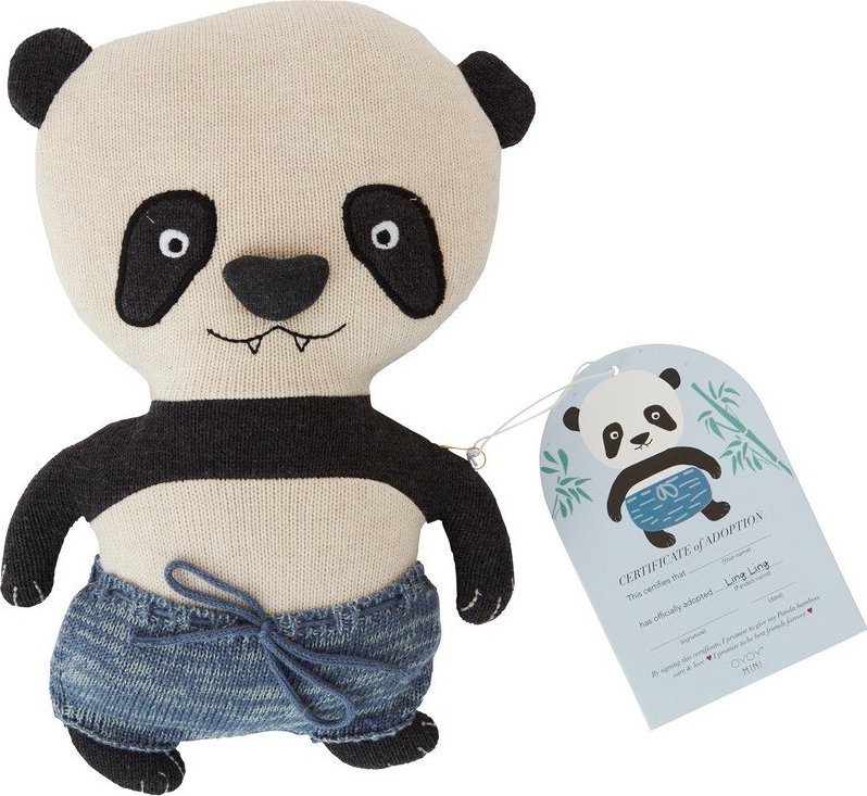 Plyšová hračka Ling Ling Panda – OYOY Mini OYOY MINI