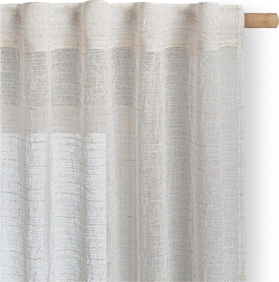 Krémová záclona 140x270 cm Drimar – Restilo Restilo