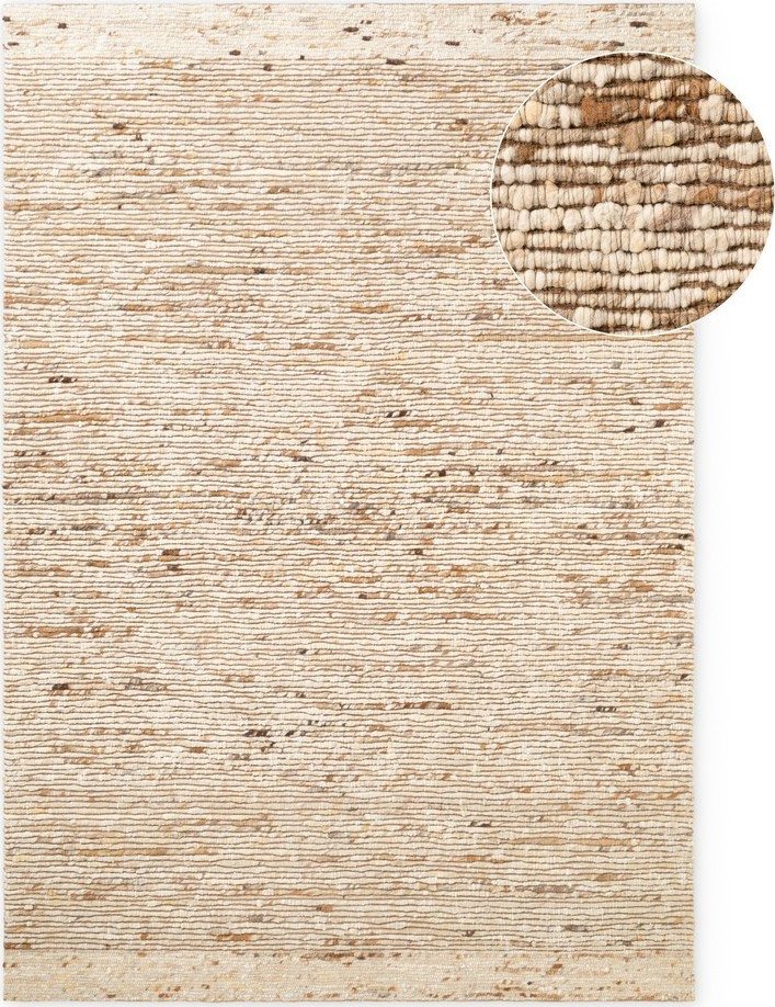 Béžový ručně tkaný vlněný koberec 200x290 cm Bexley Woolwich – Ted Baker Ted Baker