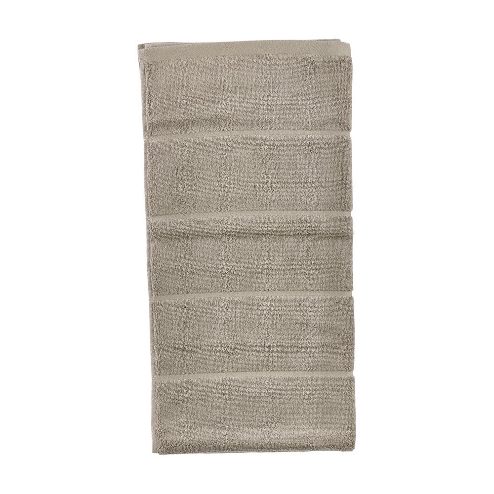 Taupe froté bavlněná osuška 70x140 cm Sauna – Zone Zone