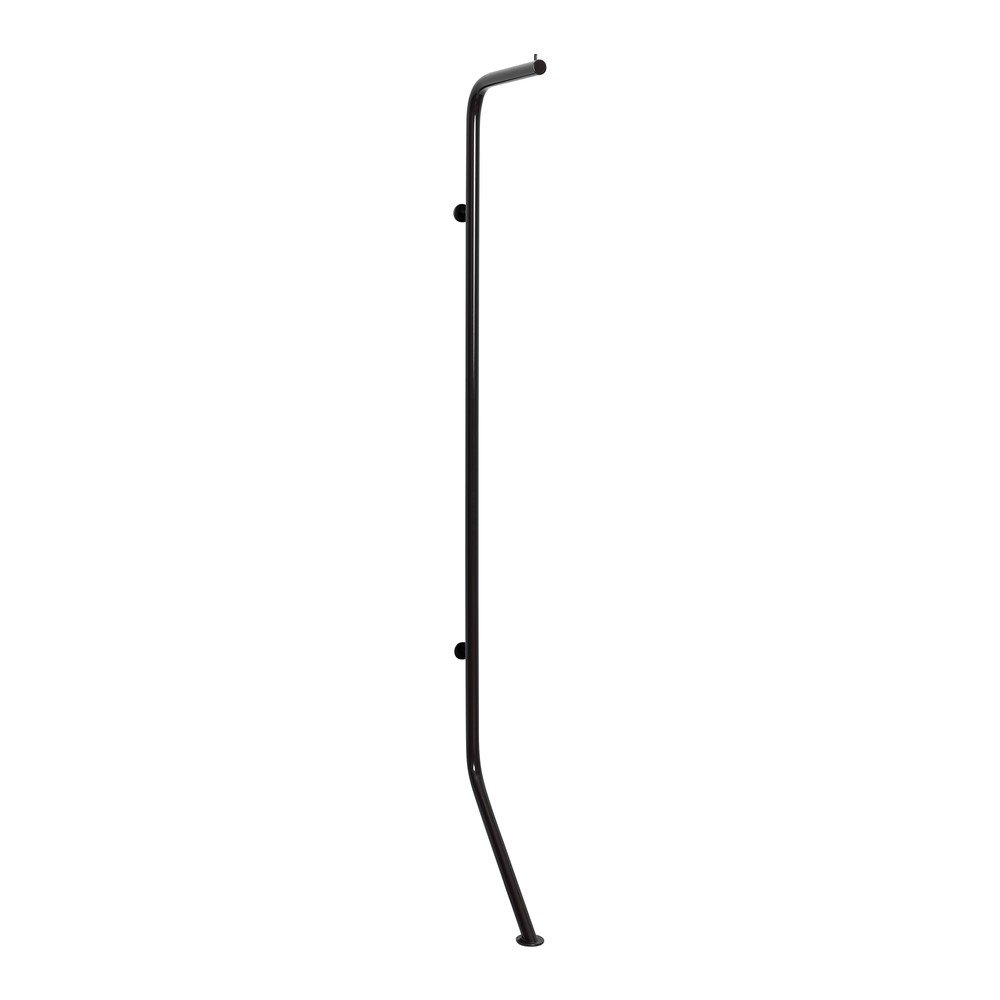 Hnědý kovový věšák 36x182 cm Bend – Hübsch Hübsch