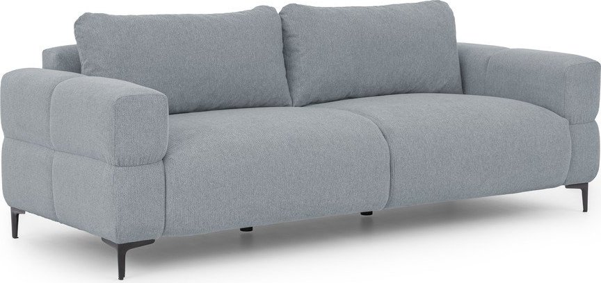 Šedomodrá pohovka 217 cm Helio – Ropez Ropez