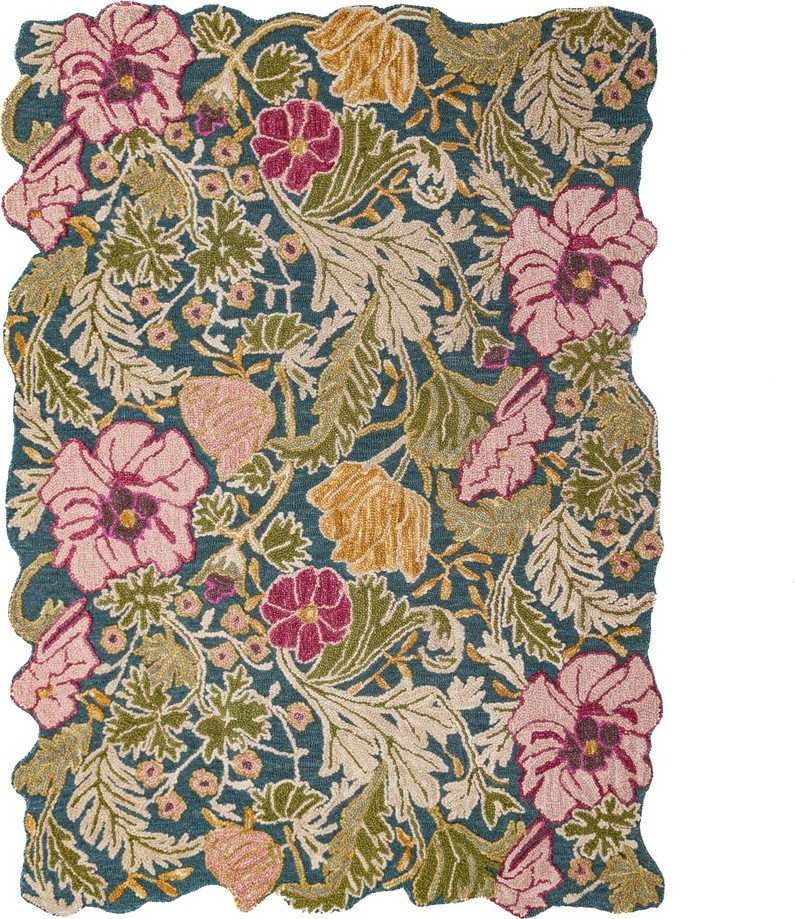 Ručně tkaný vlněný koberec 160x230 cm Daphne Shaped Floral – Flair Rugs Flair Rugs