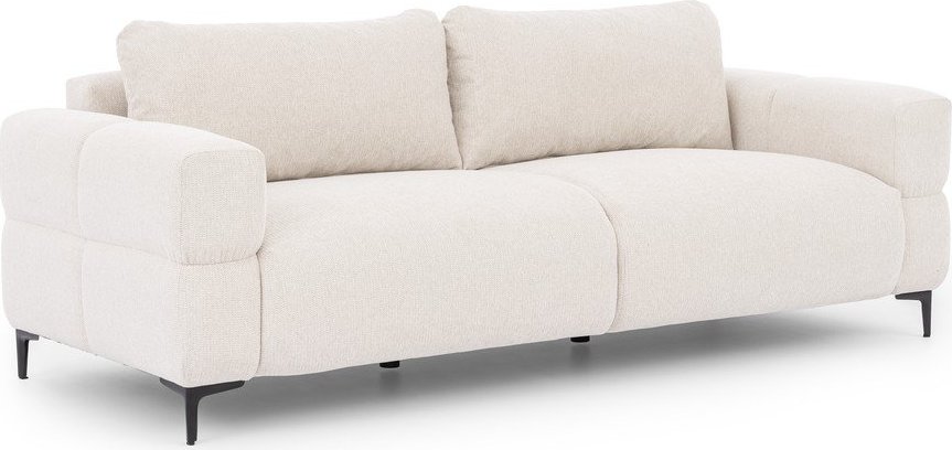 Bílá pohovka 217 cm Helio – Ropez Ropez