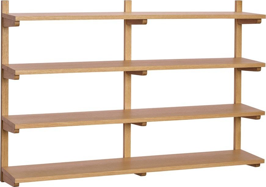 Patrová police v dekoru dubu v přírodní barvě 120 cm Long – Hübsch Hübsch