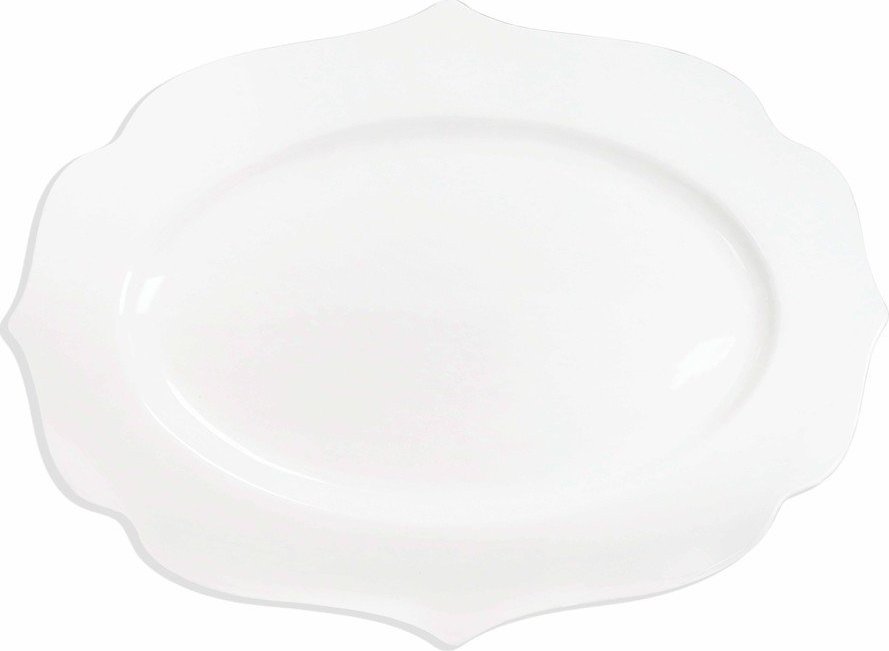 Tác z kostního porcelánu 25x35 cm Queen – Brandani Brandani