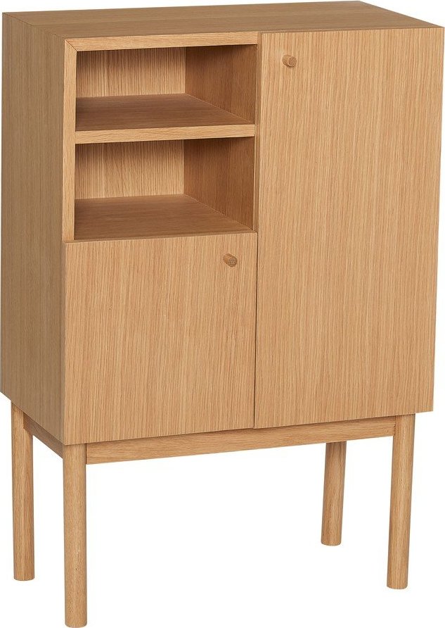 Skříňka v dekoru dubu v přírodní barvě 60x90x34 cm Nobby – Hübsch Hübsch