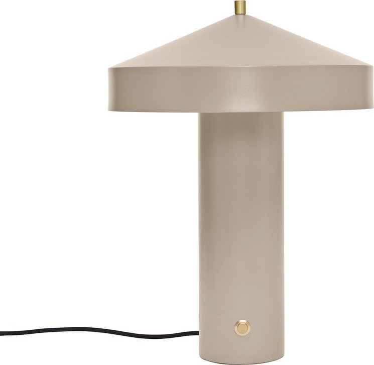 Taupe kovová stolní lampa (výška 41 cm) Hatto – OYOY Living Design Oyoy Living Design