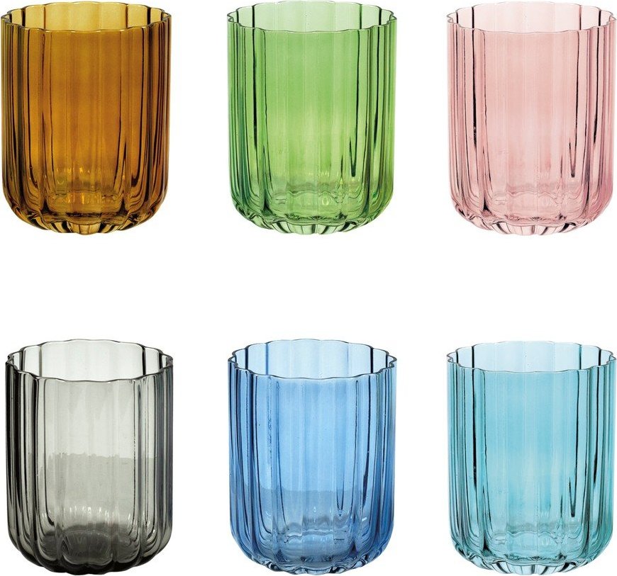 Sklenice v sadě 6 ks 450 ml Calliope – Brandani Brandani
