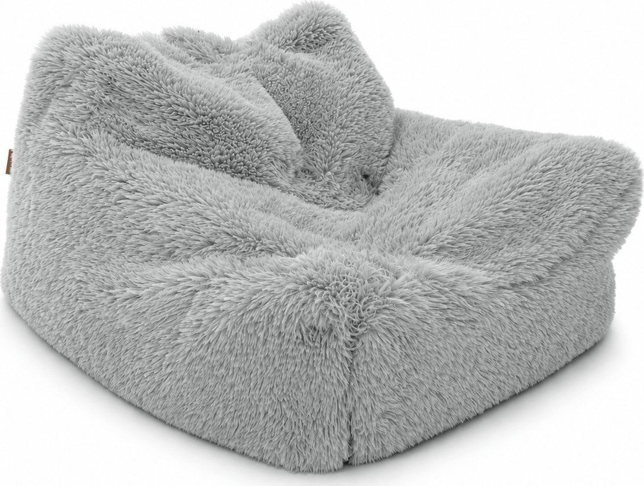 Bílý dětský sedací vak Mammoth – Meowbaby MeowBaby