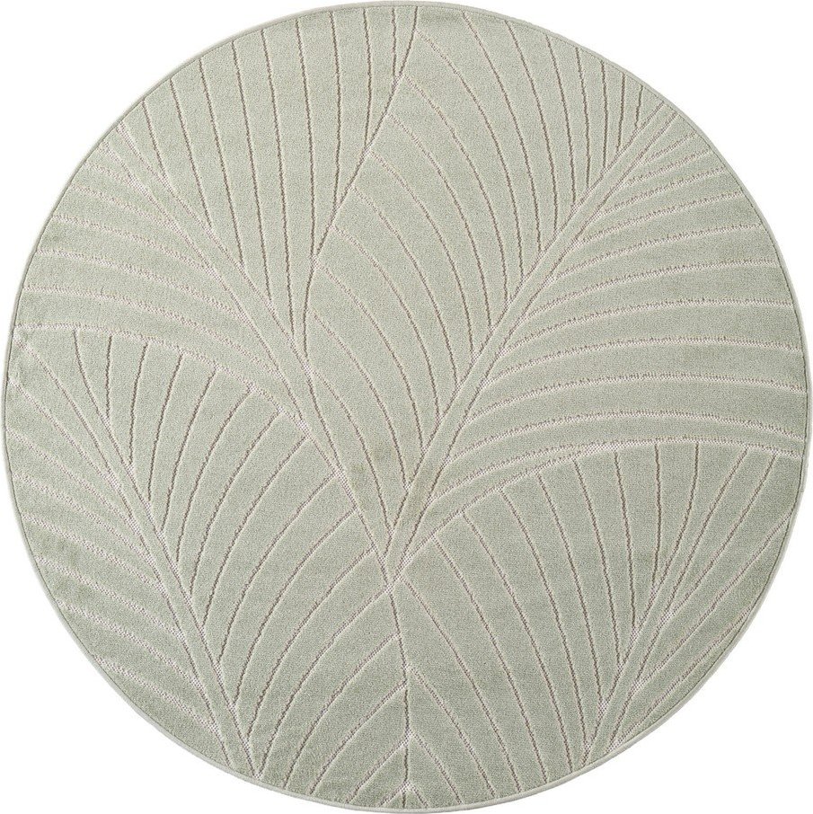 Zelený kulatý vnitřní a venkovní koberec ø 80 cm Nova 1203 – Ayyildiz Carpets Ayyildiz Carpets