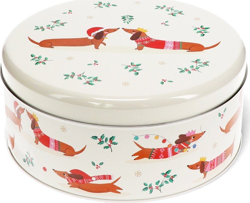Potravinová krabička Festive Sausage Dog – Rex London Rex London
