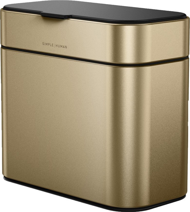 Nádoba na kompostovatelný odpad v matně zlaté barvě 4 l – simplehuman Simplehuman