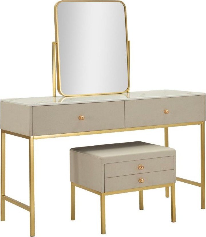 Toaletní stolek z borovicového dřeva 45x120 cm Luxury – Mauro Ferretti Mauro Ferretti